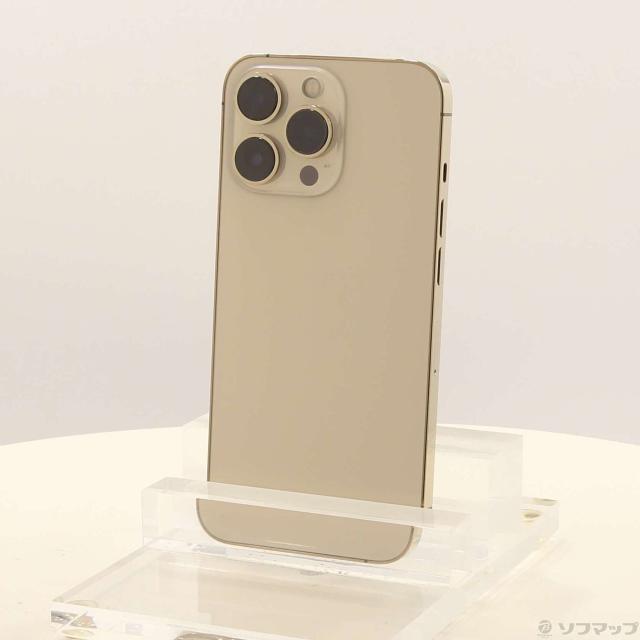 (中古)Apple iPhone13 Pro 512GB ゴールド MLUY3J/A SIMフリー(305-ud)