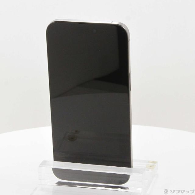 (中古)Apple iPhone15 Pro Max 256GB ブラックチタニウム MU6P3J/A SIMフリー(377-ud)