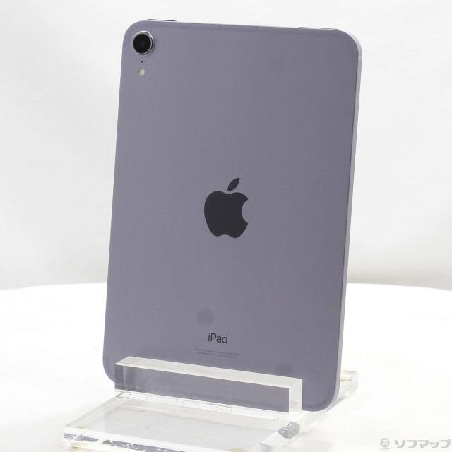 (中古)Apple iPad mini 第6世代 64GB パープル MK8E3J/A SIMフリー(352-ud)