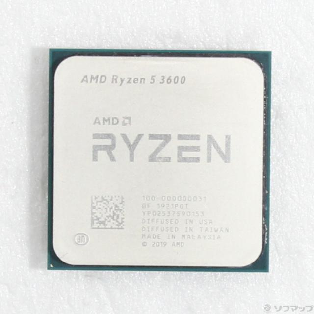 (中古)AMD Ryzen 5 3600 (3.6GHz/SOCKET AM4)(262-ud)
