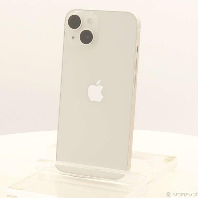 (中古)Apple iPhone14 128GB スターライト MPUQ3J/A SIMフリー(269-ud)