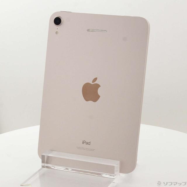 (中古)Apple iPad mini 第6世代 64GB ピンク MLWL3J/A Wi-Fi(305-ud)