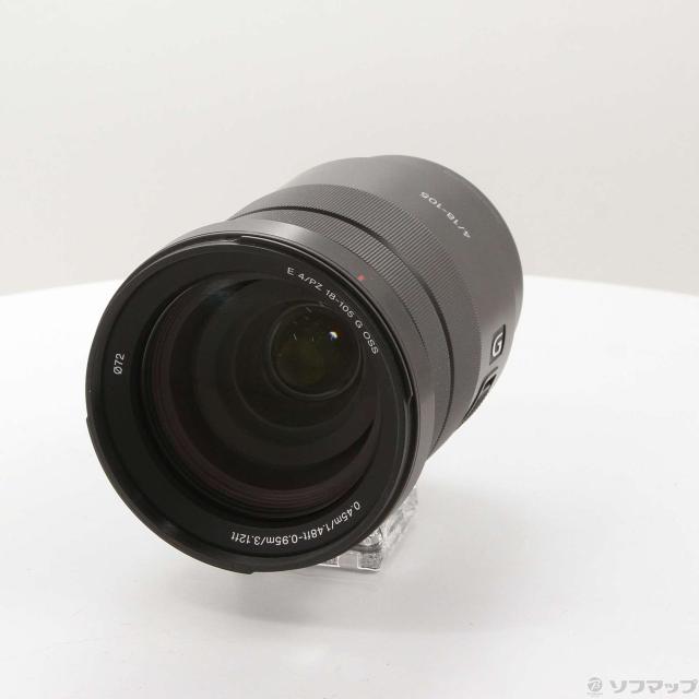 (中古)SONY E PZ 18-105mm F4 G OSS SELP18105G Eレンズ(305-ud)