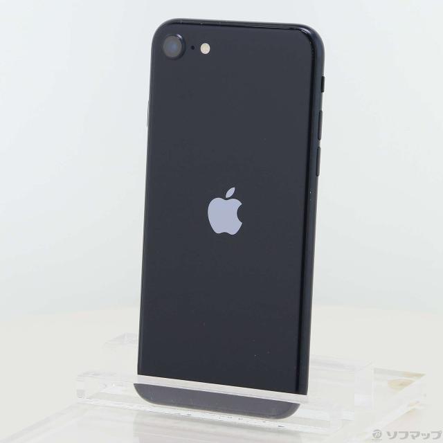 (中古)Apple iPhone SE 第3世代 64GB ミッドナイト MMYC3J/A SIMフリー(377-ud)