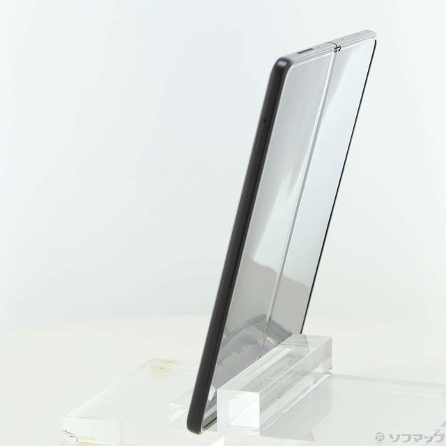 (中古)SAMSUNG Galaxy Z Fold3 5G 256GB ファントムブラック SCG11 au SIMフリー(348-ud)_1
