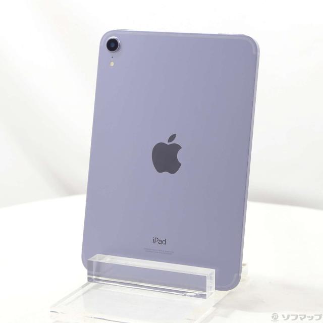 (中古)Apple iPad mini 第6世代 64GB パープル MK8E3J/A SoftBankロック解除SIMフリー(377-ud)