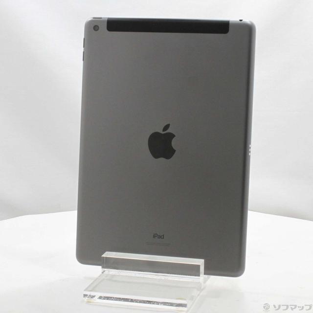 (中古)Apple iPad 第9世代 64GB スペースグレイ MK473J/A SoftBankロック解除SIMフリー(377-ud)
