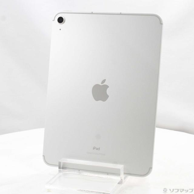 (中古)Apple iPad 第10世代 256GB シルバー MQ6T3J/A SoftBankロック解除SIMフリー(348-ud)