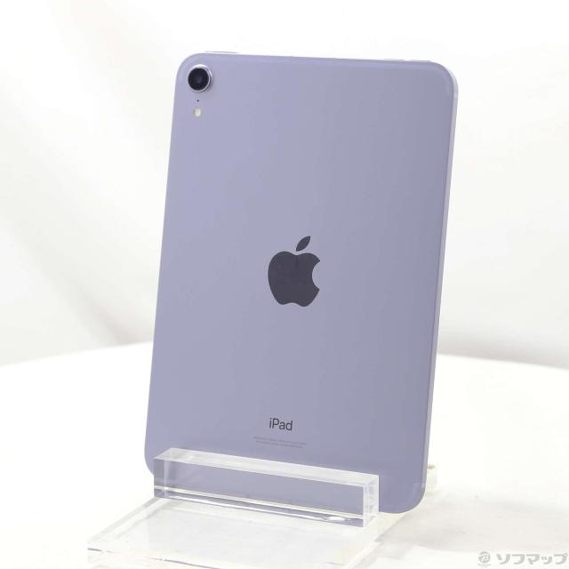 (中古)Apple iPad mini 第6世代 64GB パープル MK8E3J/A SoftBankロック解除SIMフリー(377-ud)