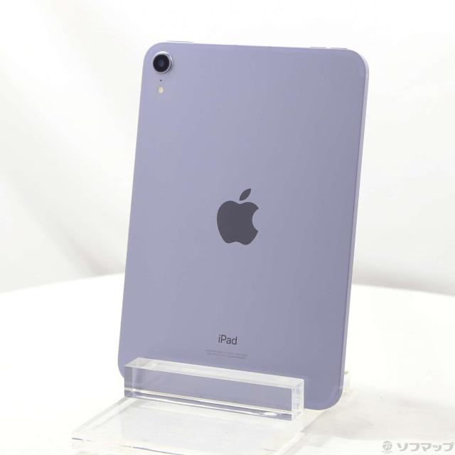 (中古)Apple iPad mini 第6世代 64GB パープル MK8E3J/A SoftBankロック解除SIMフリー(377-ud)