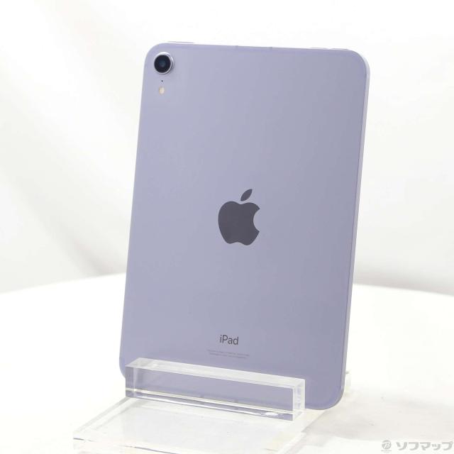 (中古)Apple iPad mini 第6世代 64GB パープル MK8E3J/A SoftBankロック解除SIMフリー(377-ud)