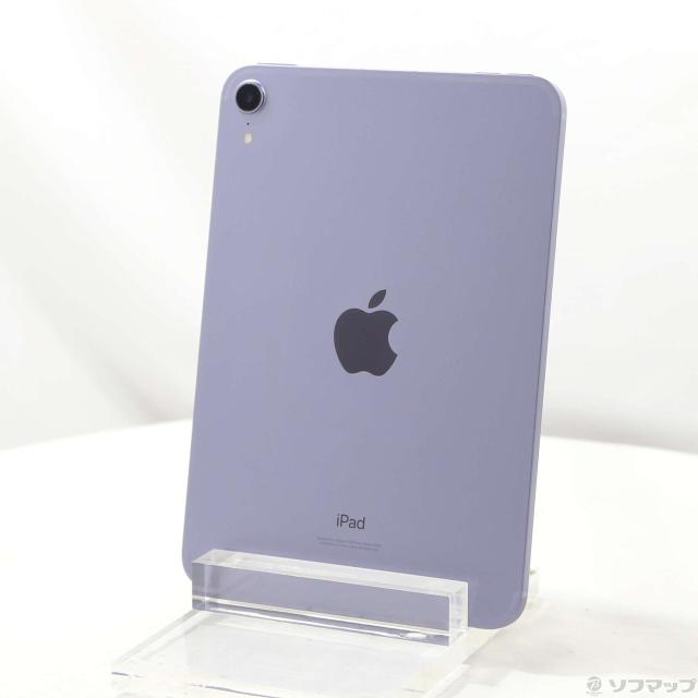 (中古)Apple iPad mini 第6世代 64GB パープル MK8E3J/A SoftBankロック解除SIMフリー(377-ud)