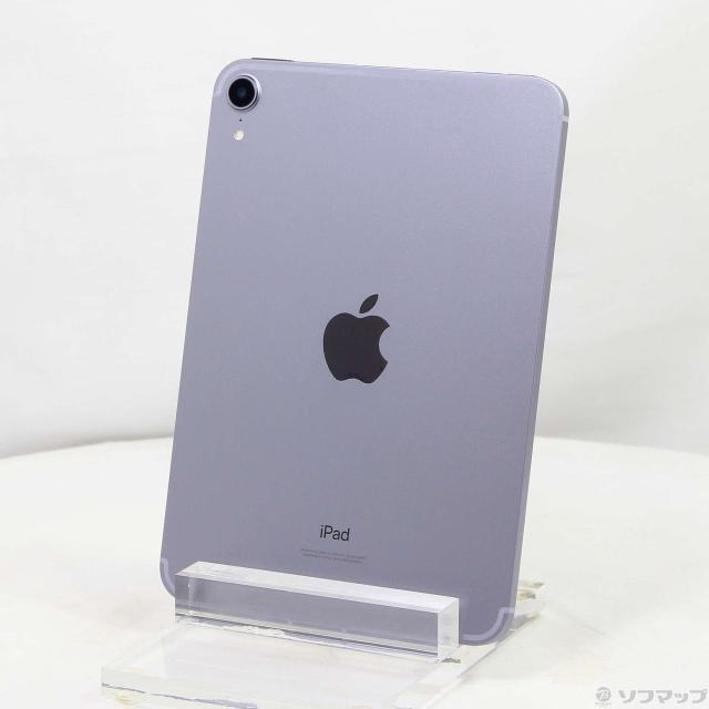 (中古)Apple iPad mini 第6世代 64GB パープル MK8E3J/A SoftBankロック解除SIMフリー(368-ud)