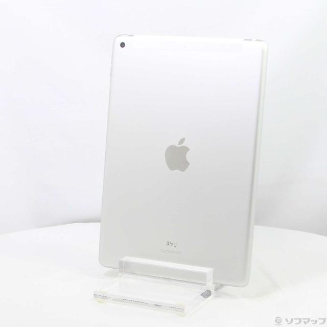 (中古)Apple iPad 第9世代 64GB シルバー MK493J/A SoftBankロック解除SIMフリー(297-ud)