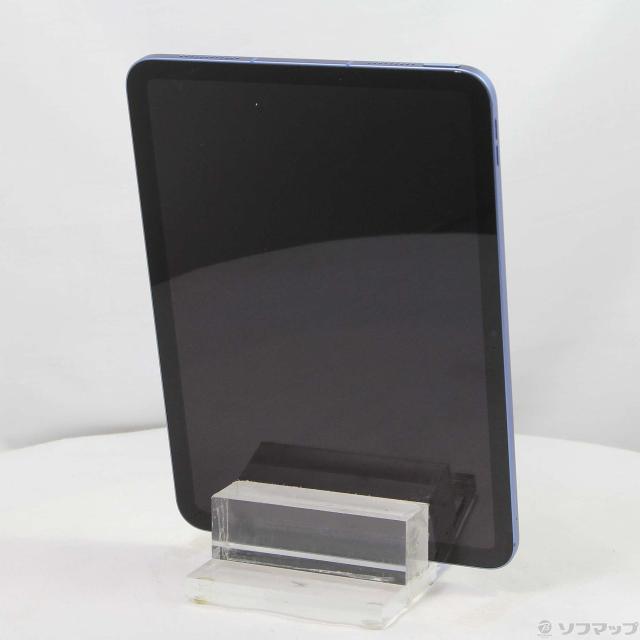 (中古)Apple iPad 第10世代 256GB ブルー MQ6U3J/A SoftBankロック解除SIMフリー(251-ud)_2