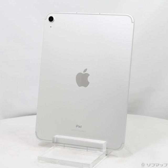 (中古)Apple iPad 第10世代 256GB シルバー MQ6T3J/A SoftBankロック解除SIMフリー(251-ud)