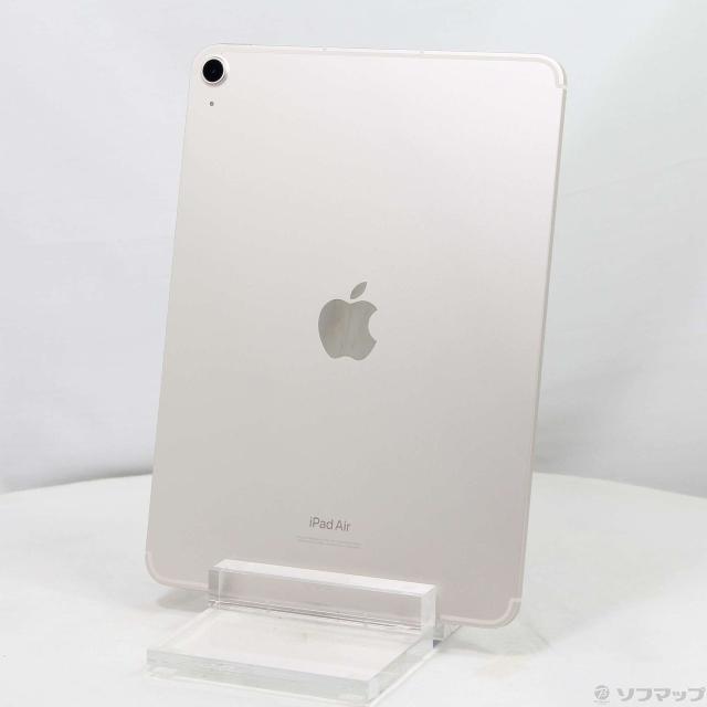 (中古)Apple iPad Air 第5世代 64GB スターライト MM6V3J/A SoftBankロック解除SIMフリー(276-ud)