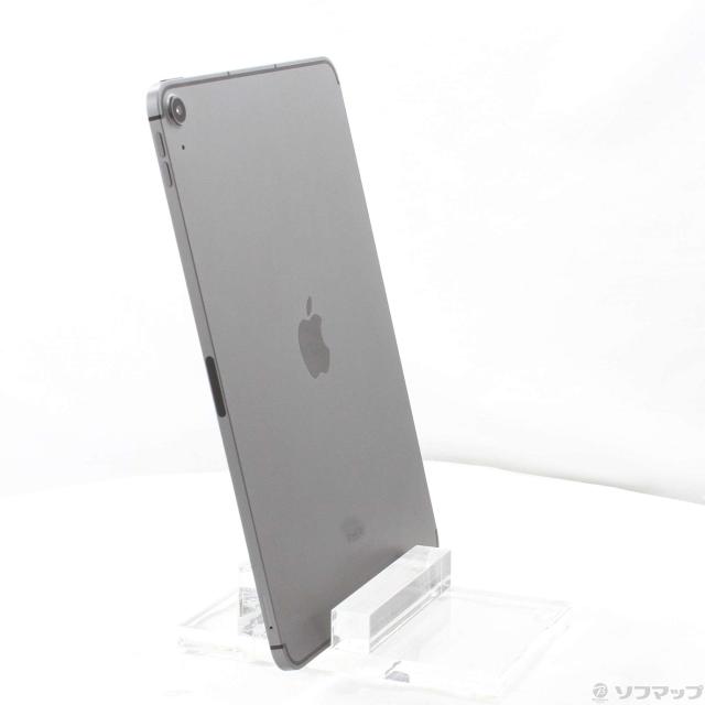 (中古)Apple iPad Air 第5世代 64GB スペースグレイ MM6R3J/A SoftBankロック解除SIMフリー(305-ud)_3
