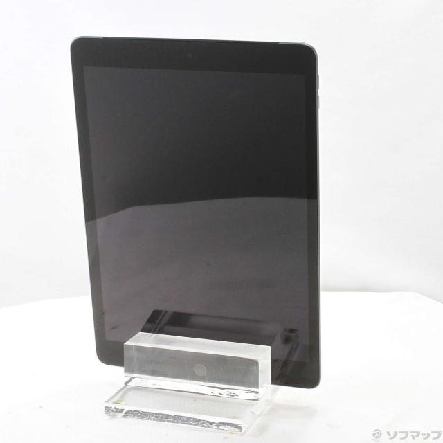 (中古)Apple iPad 第9世代 64GB スペースグレイ MK473J/A SoftBankロック解除SIMフリー(348-ud)
