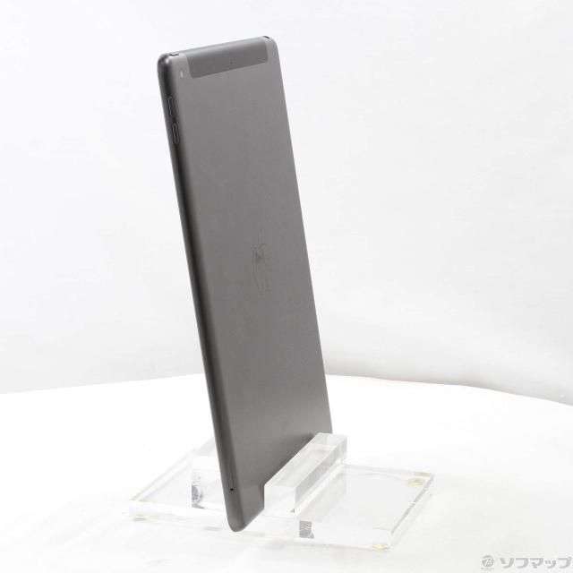 (中古)Apple iPad 第9世代 64GB スペースグレイ MK473J/A SoftBankロック解除SIMフリー(348-ud)