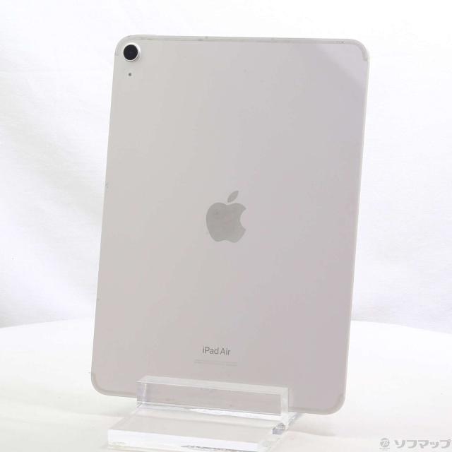 (中古)Apple iPad Air 第5世代 64GB スターライト MM6V3J/A SoftBankロック解除SIMフリー(269-ud)