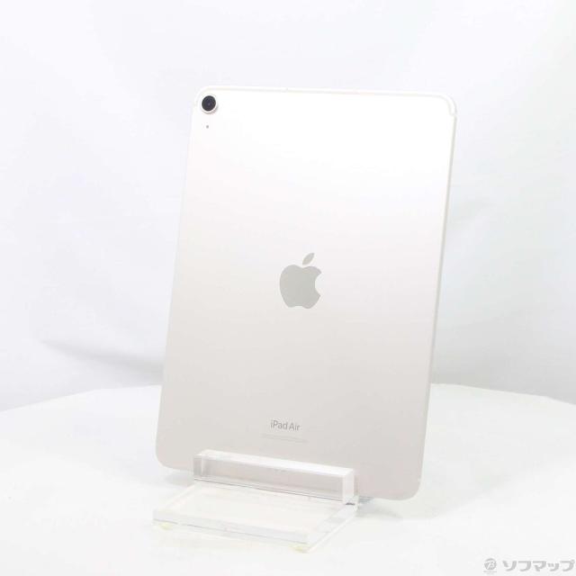 (中古)Apple iPad Air 第5世代 64GB スターライト MM6V3J/A SoftBankロック解除SIMフリー(276-ud)