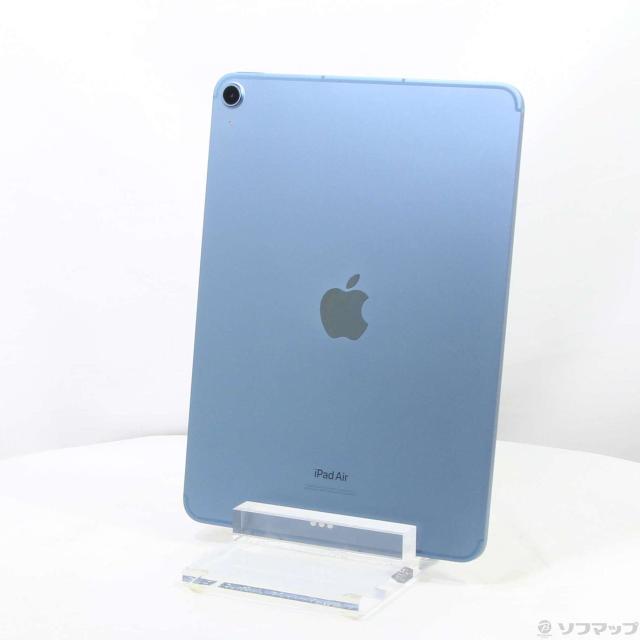 (中古)Apple iPad Air 第5世代 64GB ブルー MM6U3J/A SoftBankロック解除SIMフリー(269-ud)