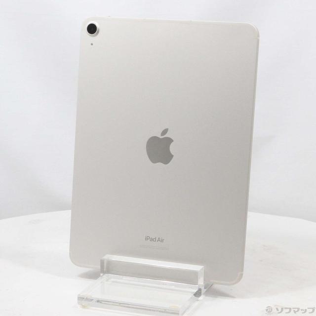 (中古)Apple iPad Air 第5世代 64GB スターライト MM6V3J/A SoftBankロック解除SIMフリー(295-ud)