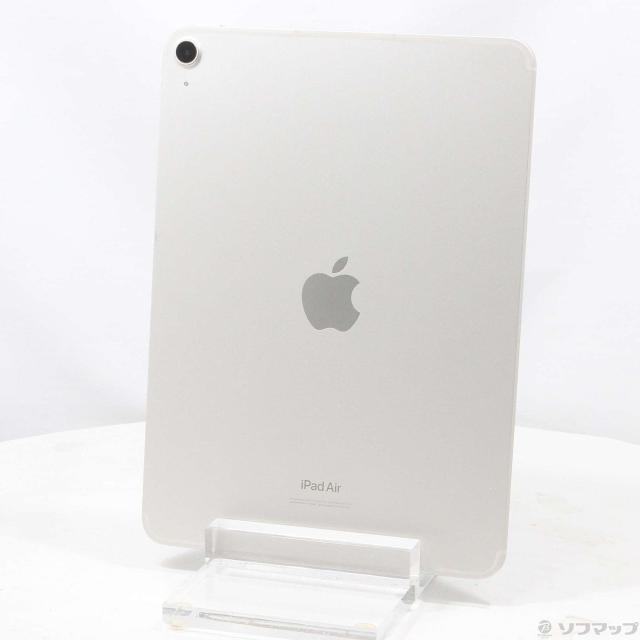 (中古)Apple iPad Air 第5世代 64GB スターライト MM6V3J/A SoftBankロック解除SIMフリー(305-ud)