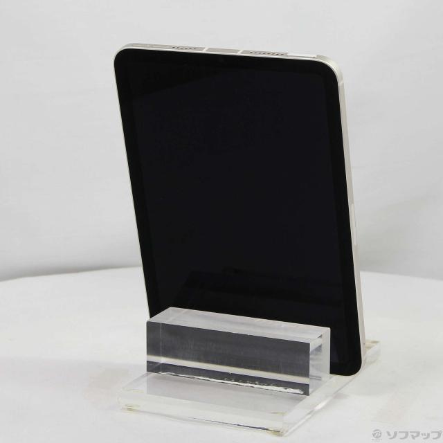 (中古)Apple iPad mini 第6世代 64GB スターライト MK8C3J/A SoftBankロック解除SIMフリー(348-ud)_2