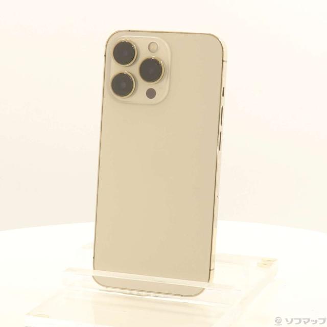 中古)Apple iPhone13 Pro 256GB ゴールド MLUQ3J/A SIMフリー(262-ud 