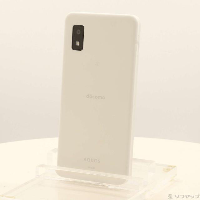 (中古)SHARP AQUOS wish3 64GB ホワイト SH-53D docomo SIMフリー(368-ud)