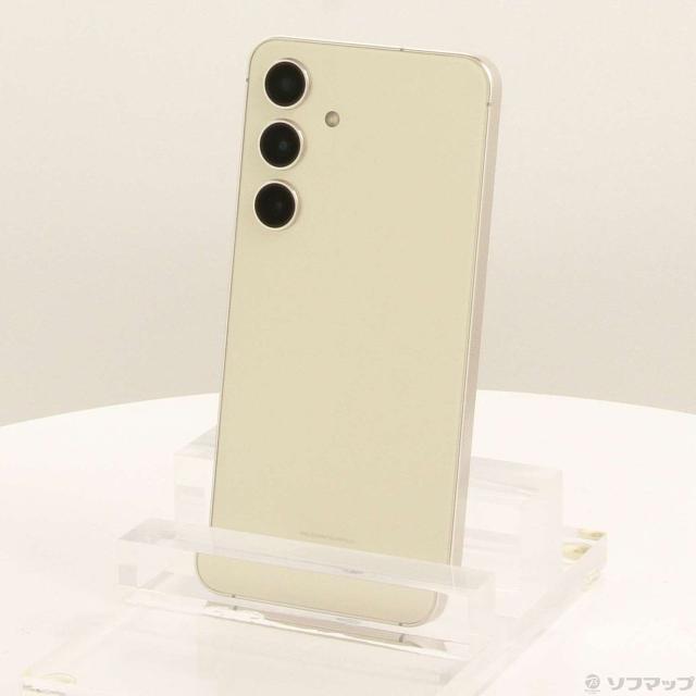 中古)SAMSUNG Galaxy S24 256GB アンバーイエロー SM-S921QZYESJP SIM