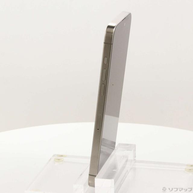 (中古)Apple iPhone15 Pro Max 256GB ナチュラルチタニウム MU6R3J/A SIMフリー(377-ud)