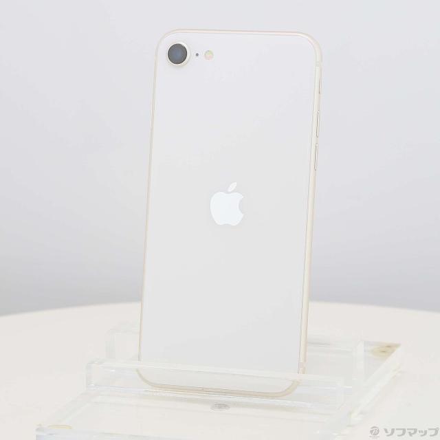 (中古)Apple iPhone SE 第3世代 256GB スターライト MMYK3J/A SIMフリー(269-ud)