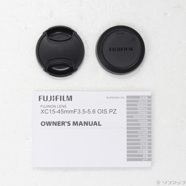 (中古)FUJIFILM XC15-45mm F3.5-5.6 OIS PZ ブラック(262-ud)_4
