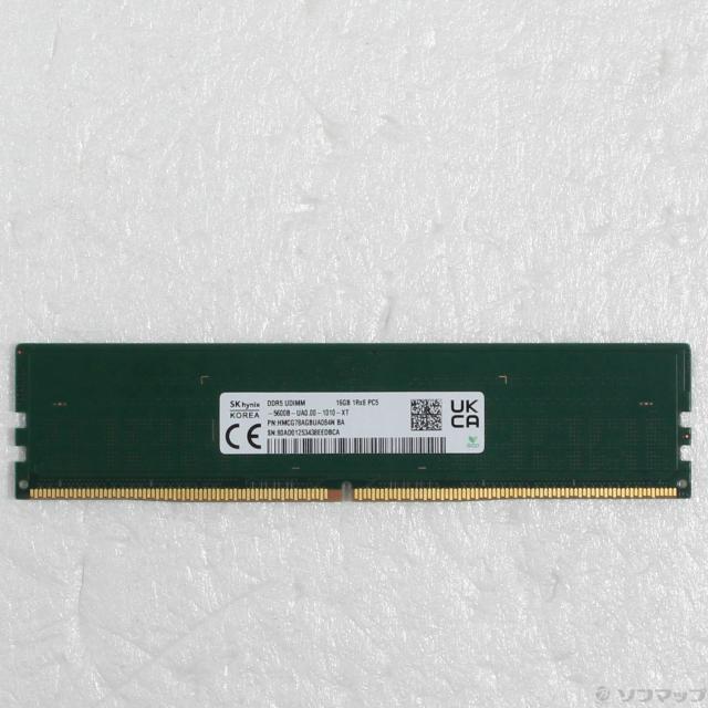 (中古)288P PC5-44800 DDR5-5600 16GB(305-ud)
