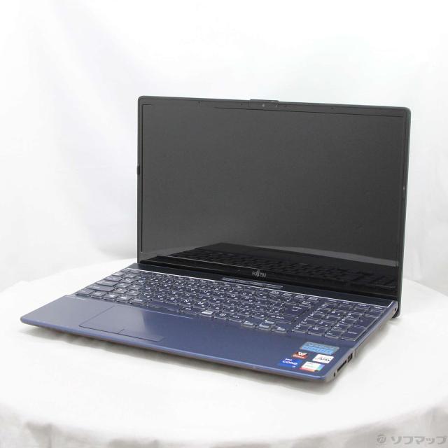 Windowsノート本体 LIFEBOOK AH58 FMVA58E3LN 中古)FUJITSU LIFEBOOK AH58/E3 FMVA58E3LN メタリックブルー (Windows