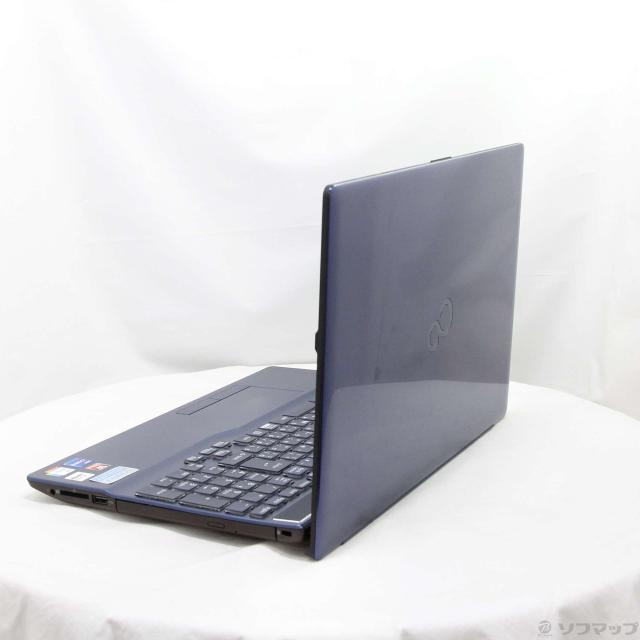 中古)FUJITSU LIFEBOOK AH58/E3 FMVA58E3LN メタリックブルー (Windows