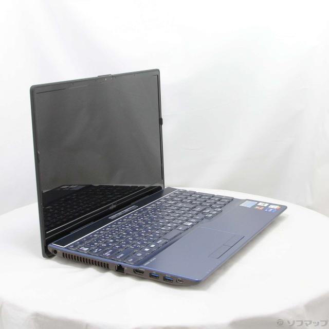 Windowsノート本体 LIFEBOOK AH58 FMVA58E3LN 中古)FUJITSU LIFEBOOK AH58/E3 FMVA58E3LN メタリックブルー (Windows