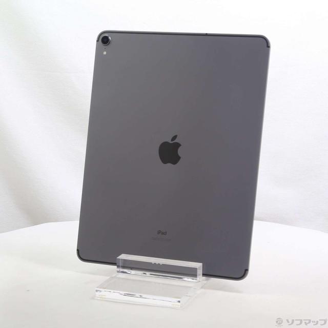 (中古)Apple iPad Pro 12.9インチ 第3世代 256GB スペースグレイ NTHV2J/A docomoロック解除SIMフリー(196-ud)