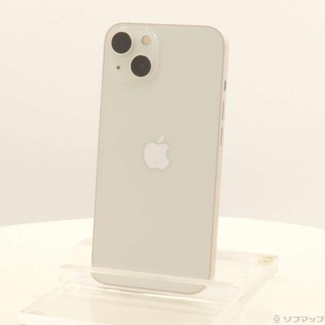 (中古)Apple iPhone13 128GB スターライト MLND3J/A SIMフリー(258-ud)