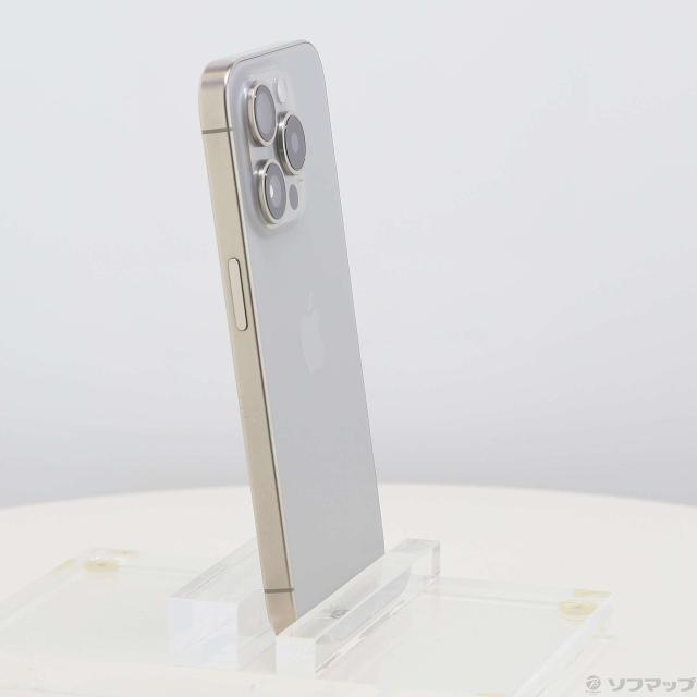 (中古)Apple iPhone15 Pro 256GB ナチュラルチタニウム MTUF3J/A docomo(269-ud)_3