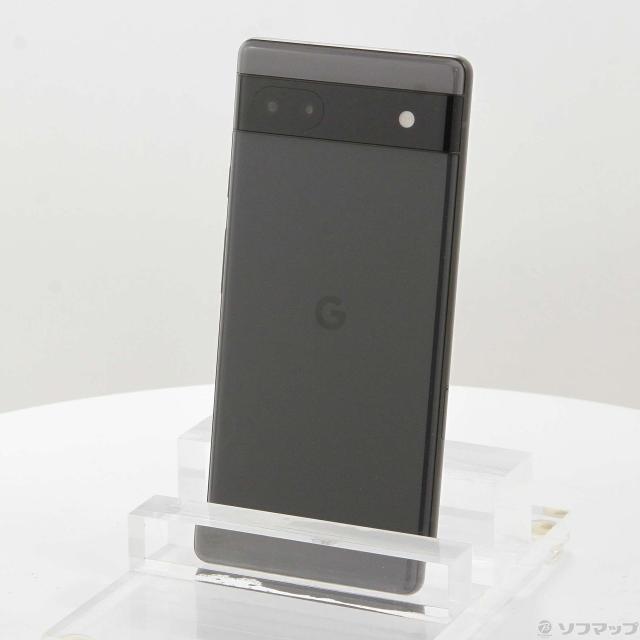 (中古)GOOGLE Google Pixel 6a 128GB チャコール GB17L au SIMフリー(349-ud)