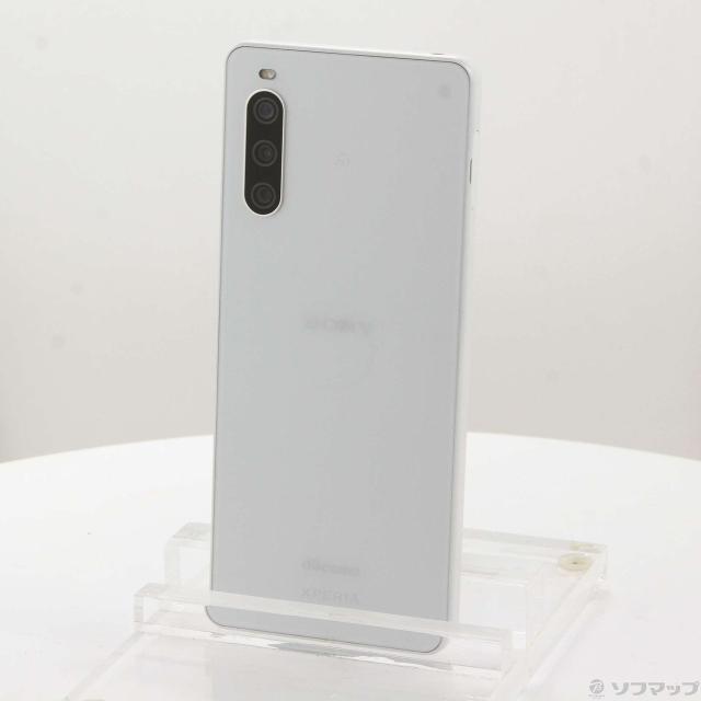 (中古)SONY Xperia 10 IV 128GB ホワイト SO-52C docomo SIMフリー(297-ud)