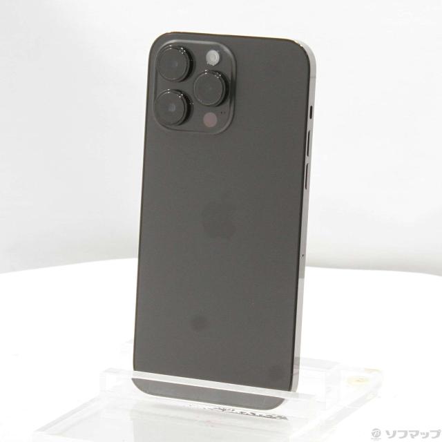 (中古)Apple iPhone14 Pro Max 256GB スペースブラック MQ9A3J/A SIMフリー(269-ud)