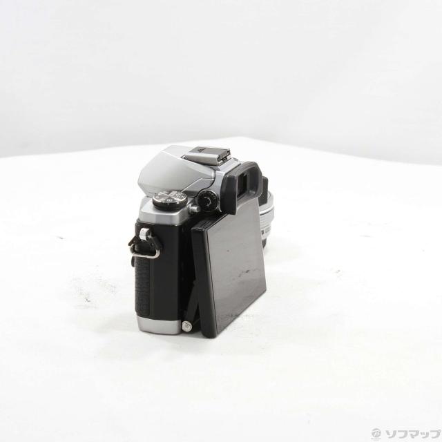 中古)OLYMPUS OM-D E-M10 EZ ダブルズームキット (シルバー)(352-ud)の 