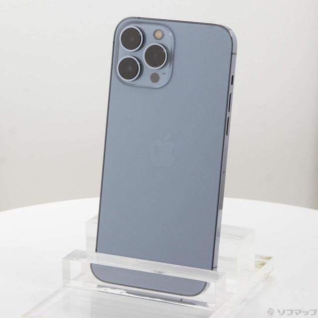 (中古)Apple iPhone13 Pro Max 256GB シエラブルー MLJD3J/A SIMフリー(262-ud)