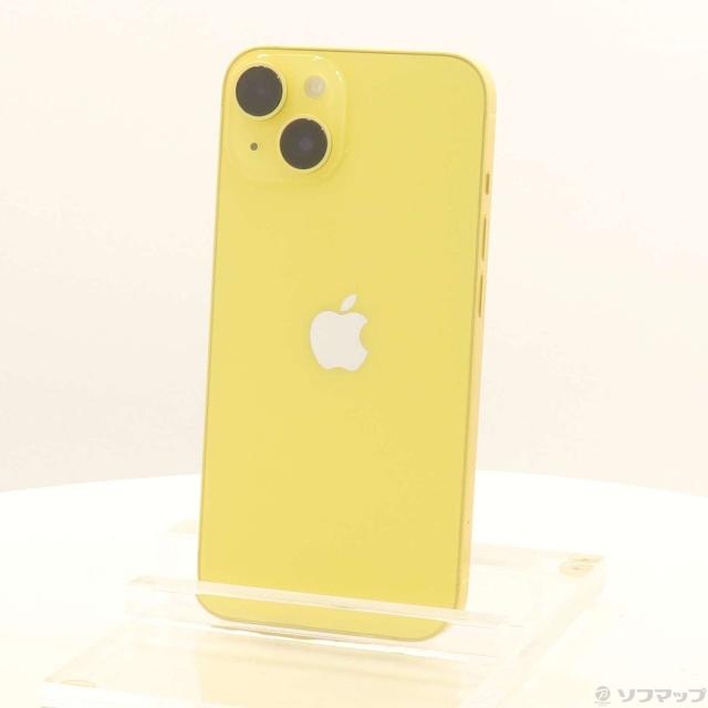 (中古)Apple iPhone14 128GB イエロー MR3Q3J/A SIMフリー(262-ud)