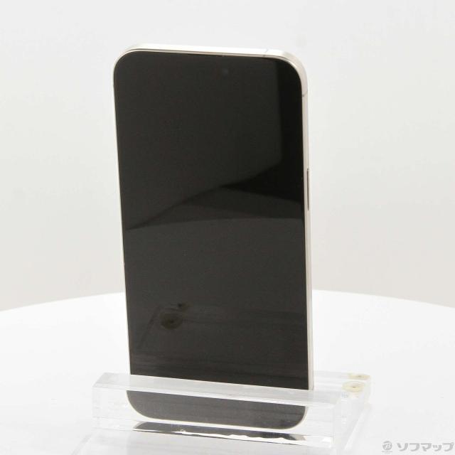 (中古)Apple iPhone15 Pro Max 256GB ナチュラルチタニウム MU6R3J/A SIMフリー(377-ud)